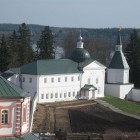 Монастырь с колокольни и Никоновской башни