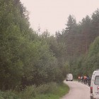 После короткого отдыха и осмотра техники велопаломники продолжили путь …