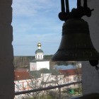 Монастырь с колокольни и Никоновской башни
