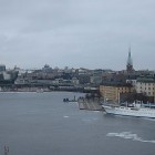 Из-за сложной ледовой обстановки мы прибыли в Стокгольм с четырехчасовым опозданием.
