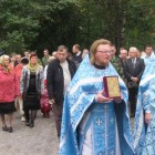 Первый престольный праздник в единственном в Санкт-Петербургской епархии храме в честь Августовской иконы Божией Матери.