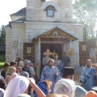 Молебен у Казанского скита, по окончании которого журналисты увидели святыни острова.
