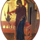 24 А.Соколов. Благовещение. Богородица