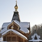 Андреевский скит Александро-Невской лавры зима