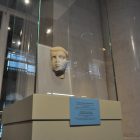 «Голова мальчика с крестом на лбу». Римская империя. Аттическая мастерская. I в.  Византийский Христианский музей, Афины
