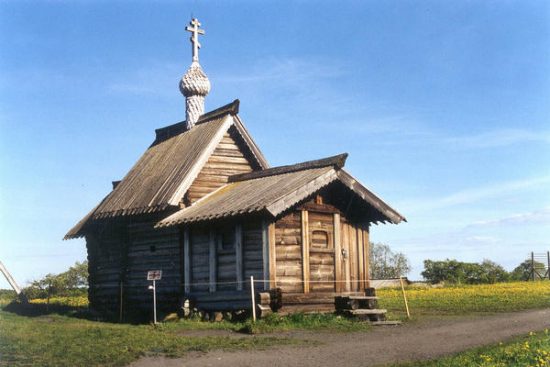 Клетская Лазаревская церковь в Кижах