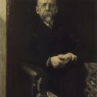 18 Б.Кустодиев. Портрет Ф.К.Сологуба, 1907