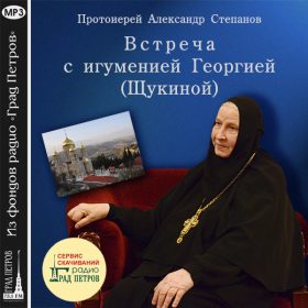 ВСТРЕЧА С ИГУМЕНИЕЙ ГЕОРГИЕЙ (ЩУКИНОЙ). Протоиерей Александр Степанов