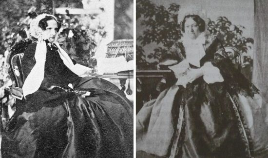 Фотографии. Императрица Александра Федоровна и фрейлина Прасковья Арсеньевна Бартенева в старости